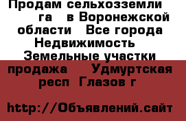 Продам сельхозземли ( 6 000 га ) в Воронежской области - Все города Недвижимость » Земельные участки продажа   . Удмуртская респ.,Глазов г.